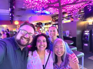 Happiness abounds during Event Night hosted by Northern Colorado Community Flipside at 140 E. Fourth Street in Loveland was the location for Northern Colorado Community’s annual activity night. Members played Arcade games while enjoying snacks.